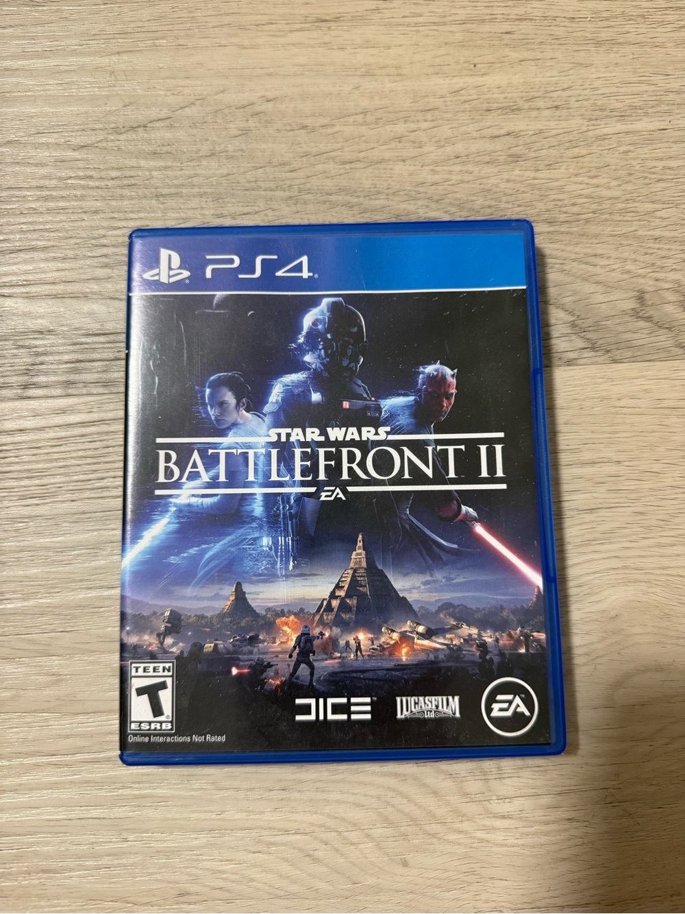 Star Wars Battlefront II Multiplayer Shooter PS4 Electronic Arts T Teen